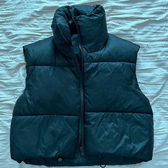 Amazon Jackets & Blazers - cropped puffer vest